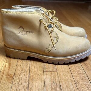 Havana Joe Tan Leather Boots | Women’s 10/41, Men’s 8.5